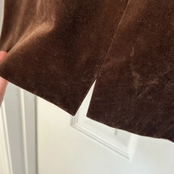 Chic Dark Brown Pencil Skirt - Picture 4 of 6